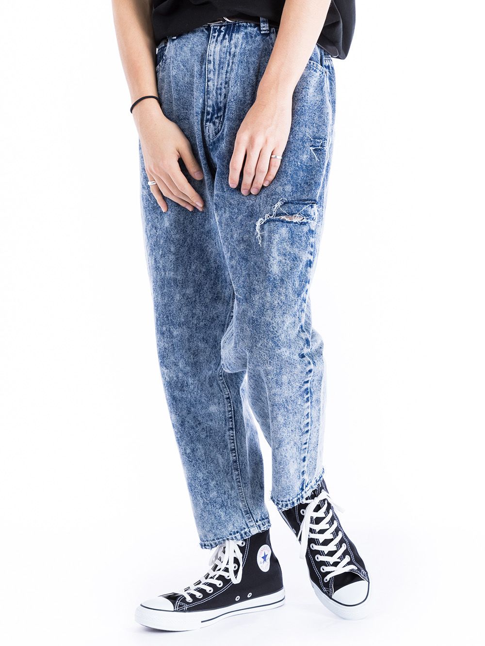 Damege Denim Pants