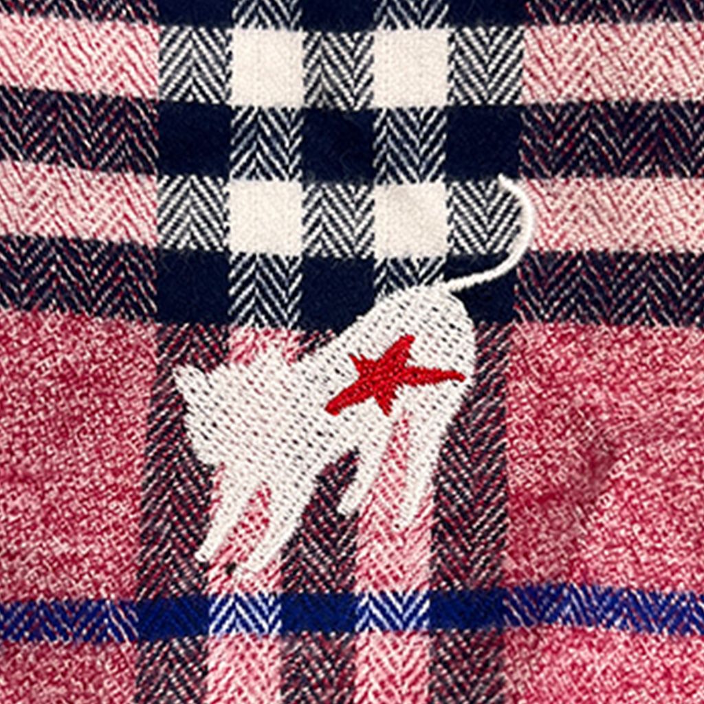 rg orginal red check with cat shirts