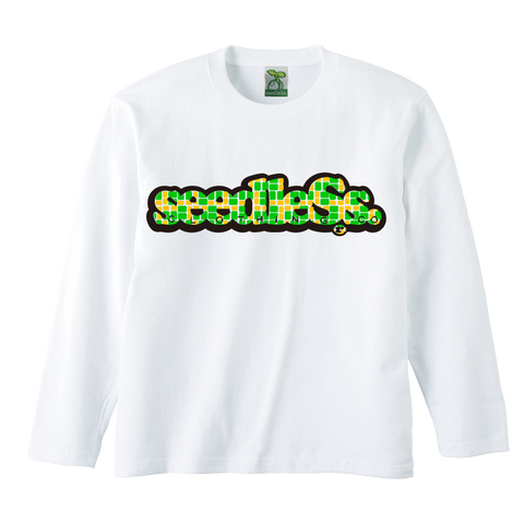 sd puzzle logo LS tee
