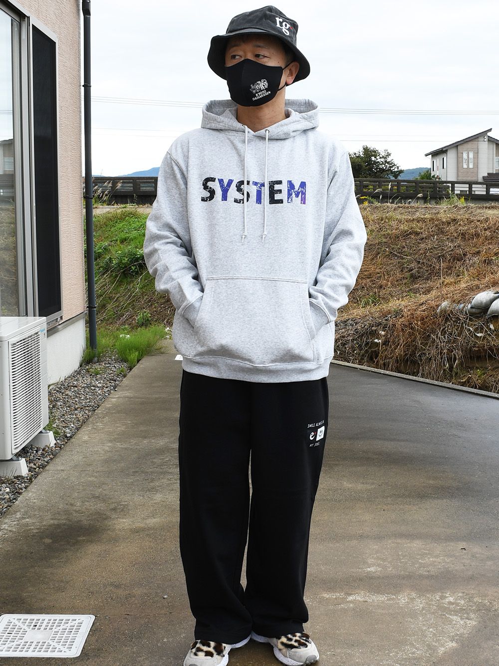 rg snake and dragon hoody. 8.3oz裏起毛