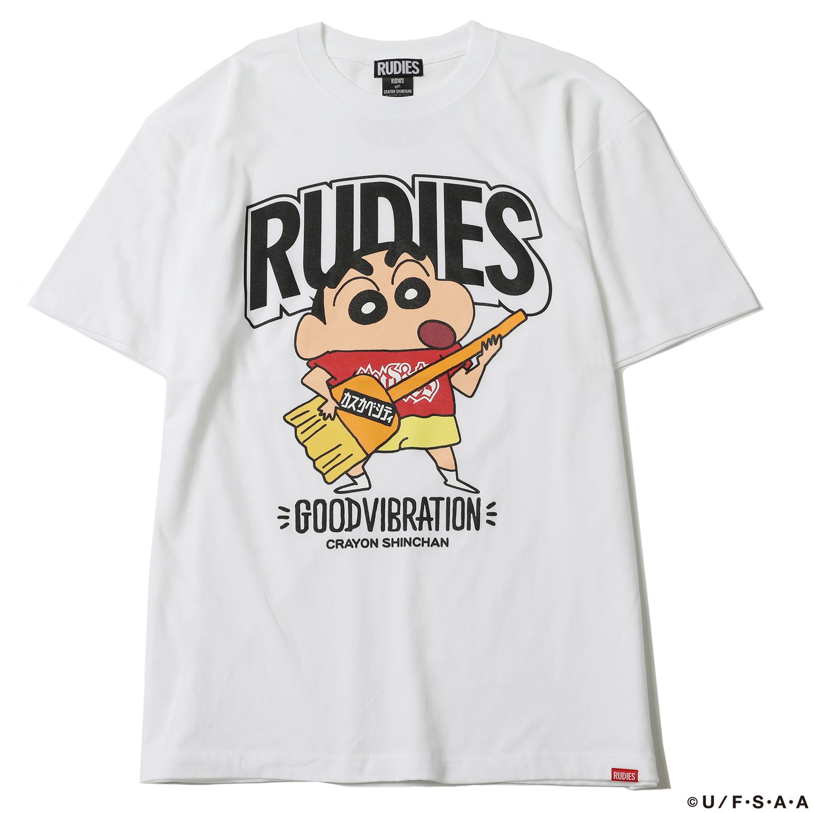 RUDIE'S x CRAYON SHINCHAN GUITAR-T
