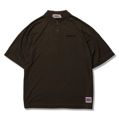 BIG SILHOUETTE POLO SHIRTS -WORK SUCKS-