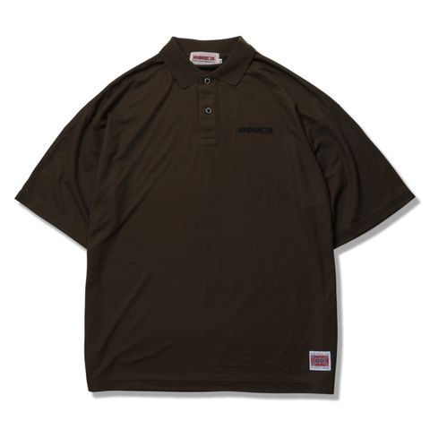 BIG SILHOUETTE POLO SHIRTS -WORK SUCKS-