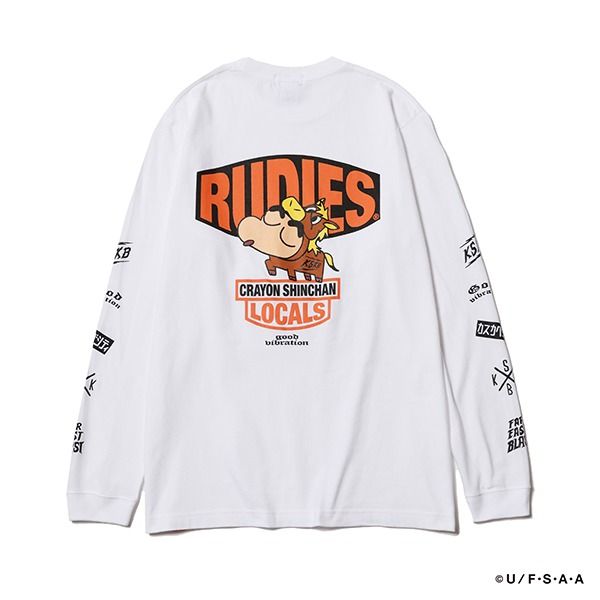 RUDIE'S x CRAYON SHINCHAN HORSE LSTEE