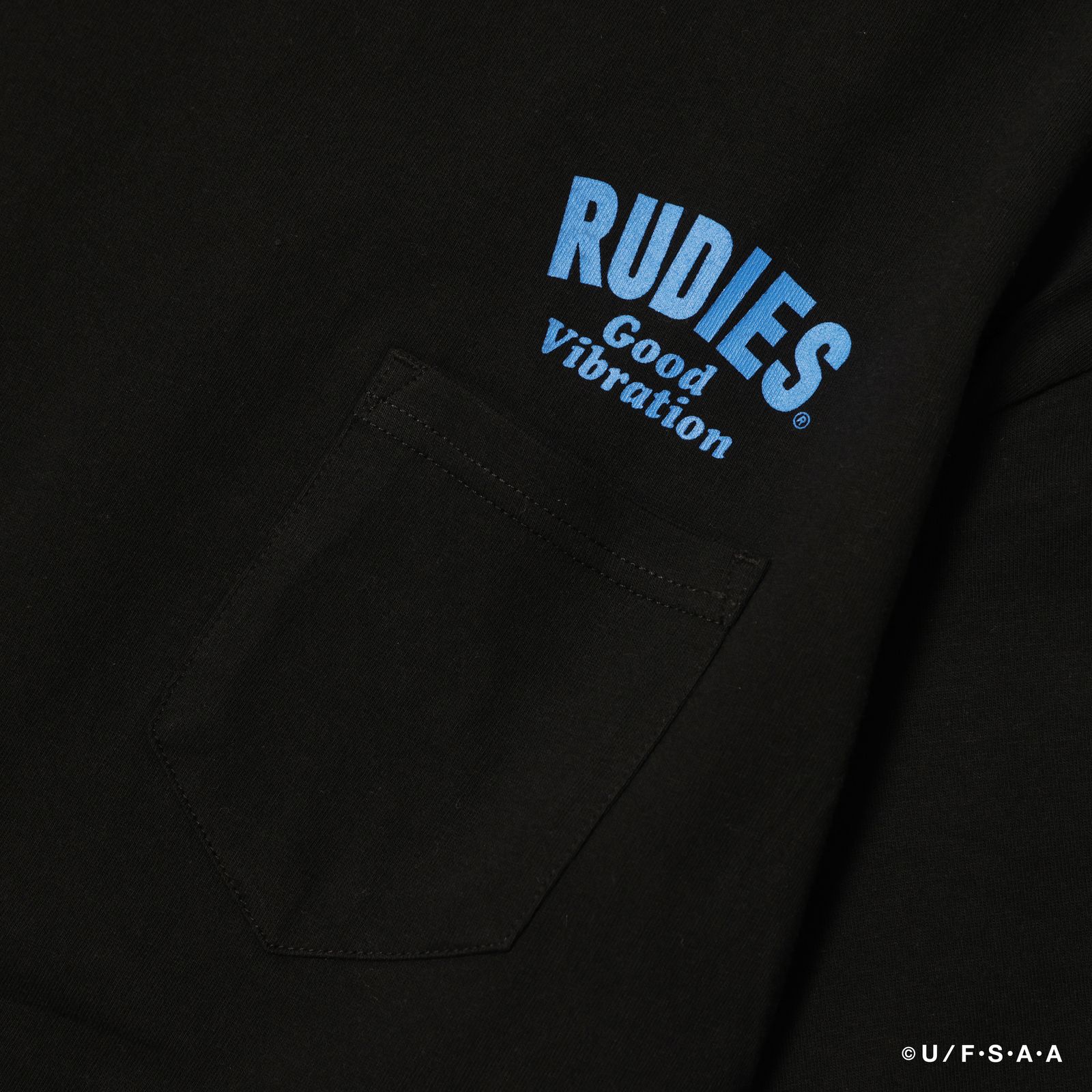 RUDIE'SxCRAYON SHINCHAN MOSH BIGSILHOUETTE PKTTEE