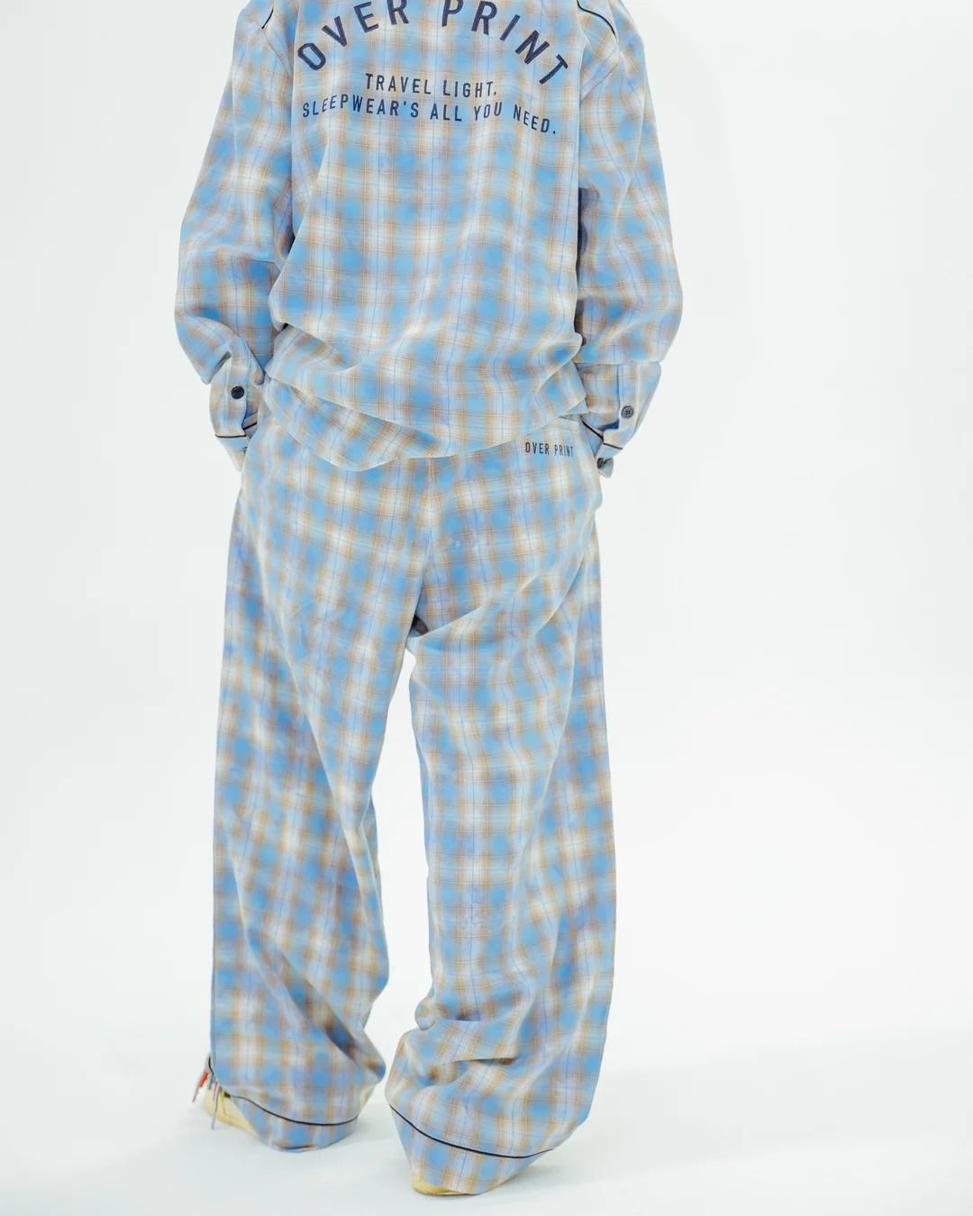 LOUNGE CHECK-PANTS