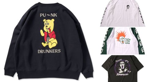 《PUNK DRUNKERS》新作入荷！