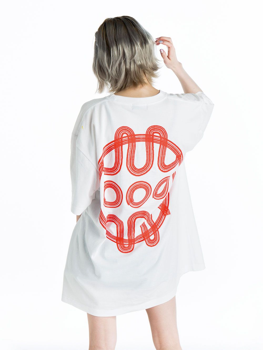 Hebraea Logo Big shilhouette T-shirt