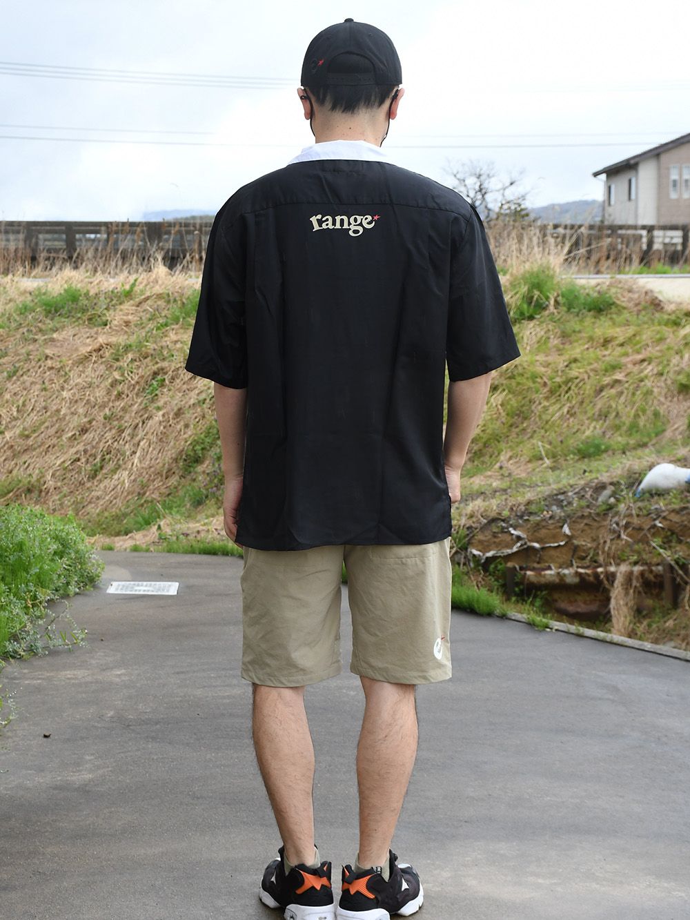 poly 50's style open shirts