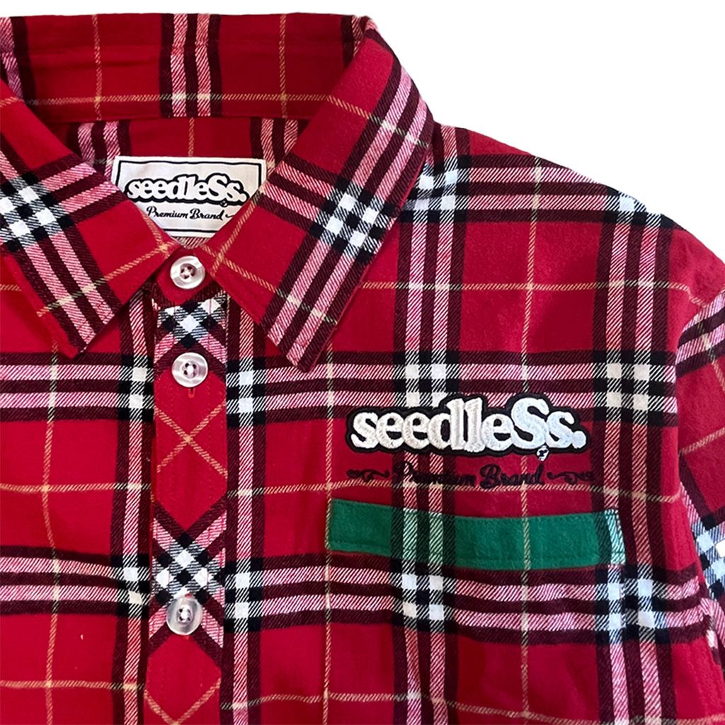 sd combination pocket check shirts