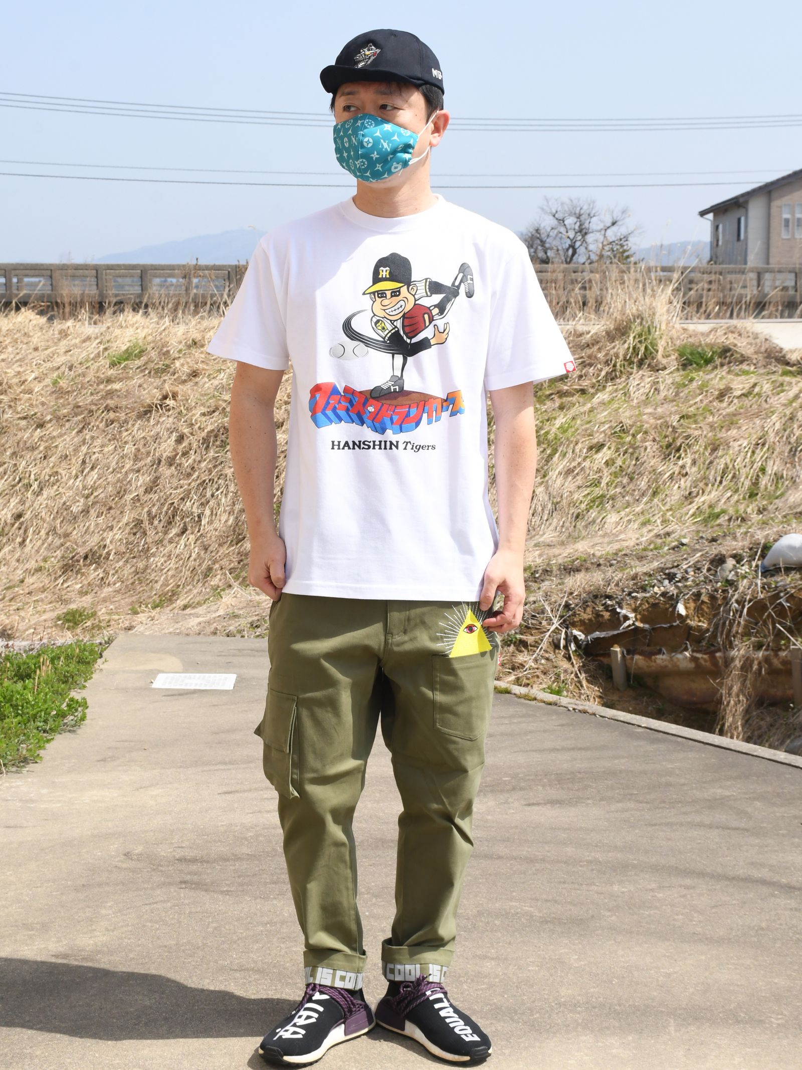 [PDS×ファミスタx阪神タイガース]ファミスタドランカーズ TEE