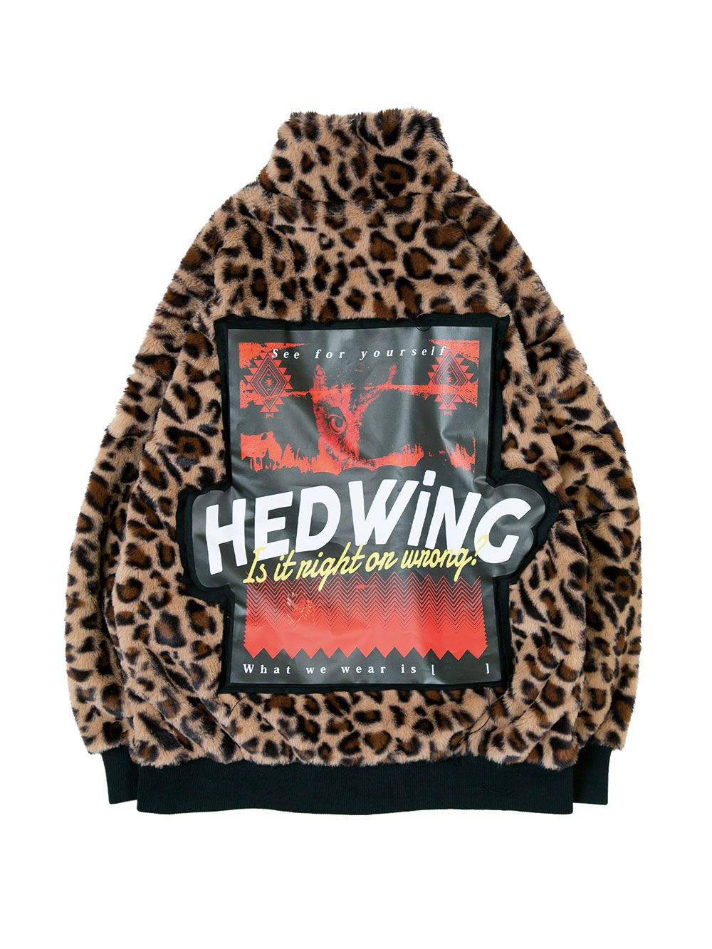 R.A.M Leopard Fur Jacket