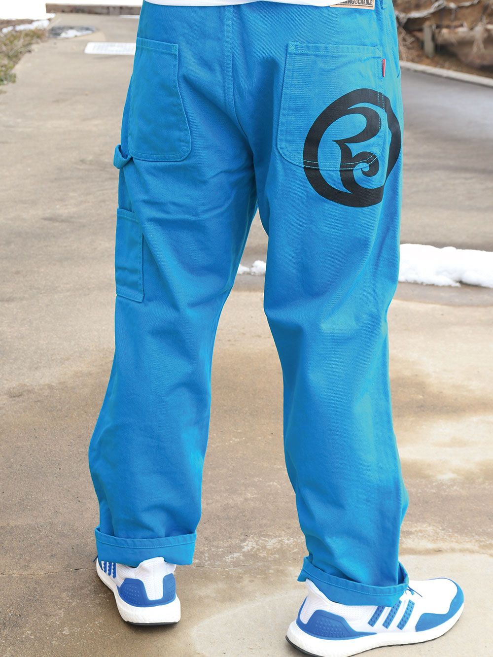 DYED PAINTER-PANTS