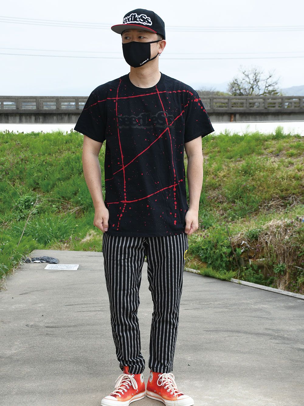 sd splatter s/s tee