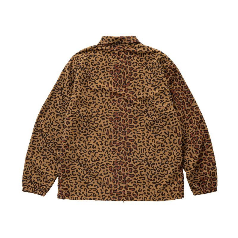 LEOPARD COACH-JACKET
