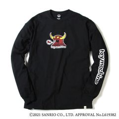 MARKED MONSTER KITTY RIBBON LONG SLEEVE-TEE