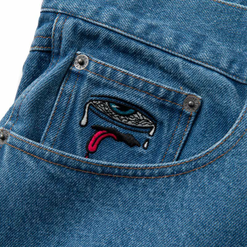 TRANSMISSIONATOR DENIM WIDE-SHORTS