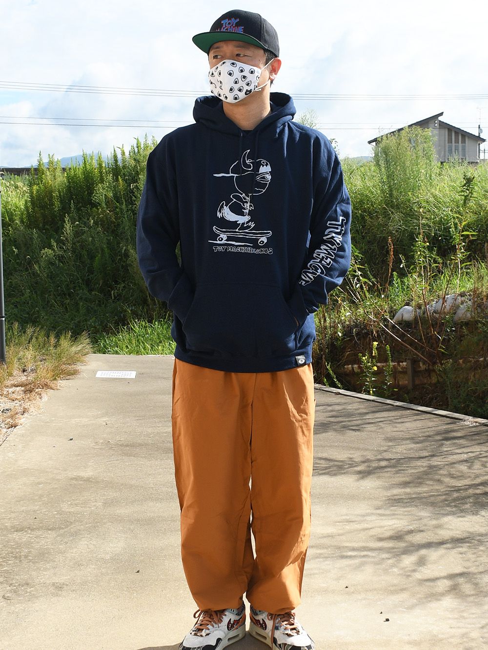TOY MACHINE - < SKB3 COLLAB > SECT CRUISING SWEAT PARKA | DOLL