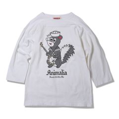 3/4 Sleeve CUT SEW  - Banjo Skunk