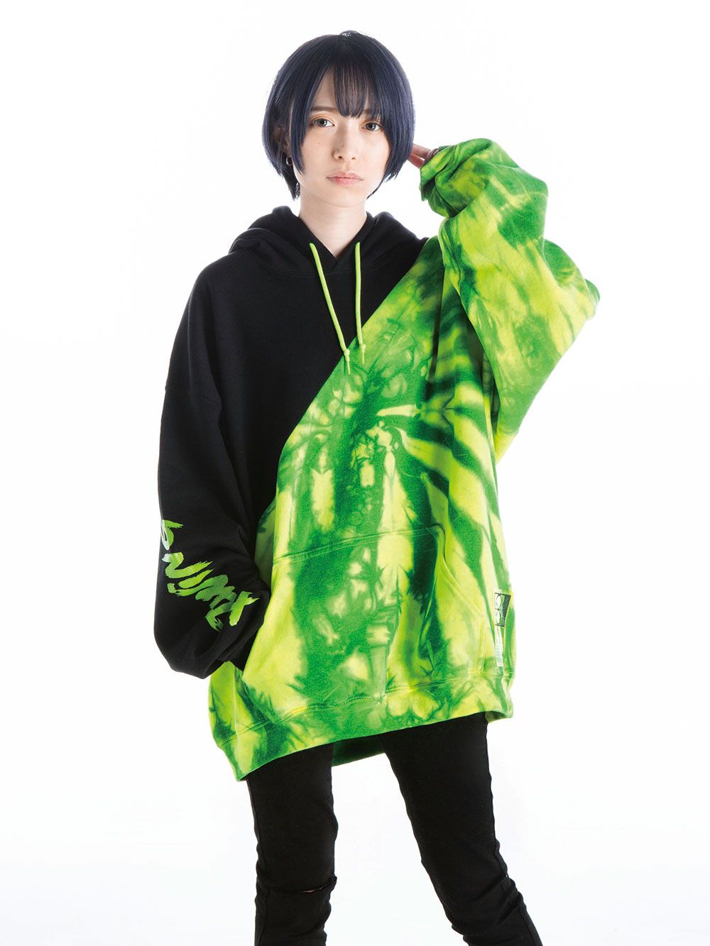 Cross Cut "Tye-die" Hoodie