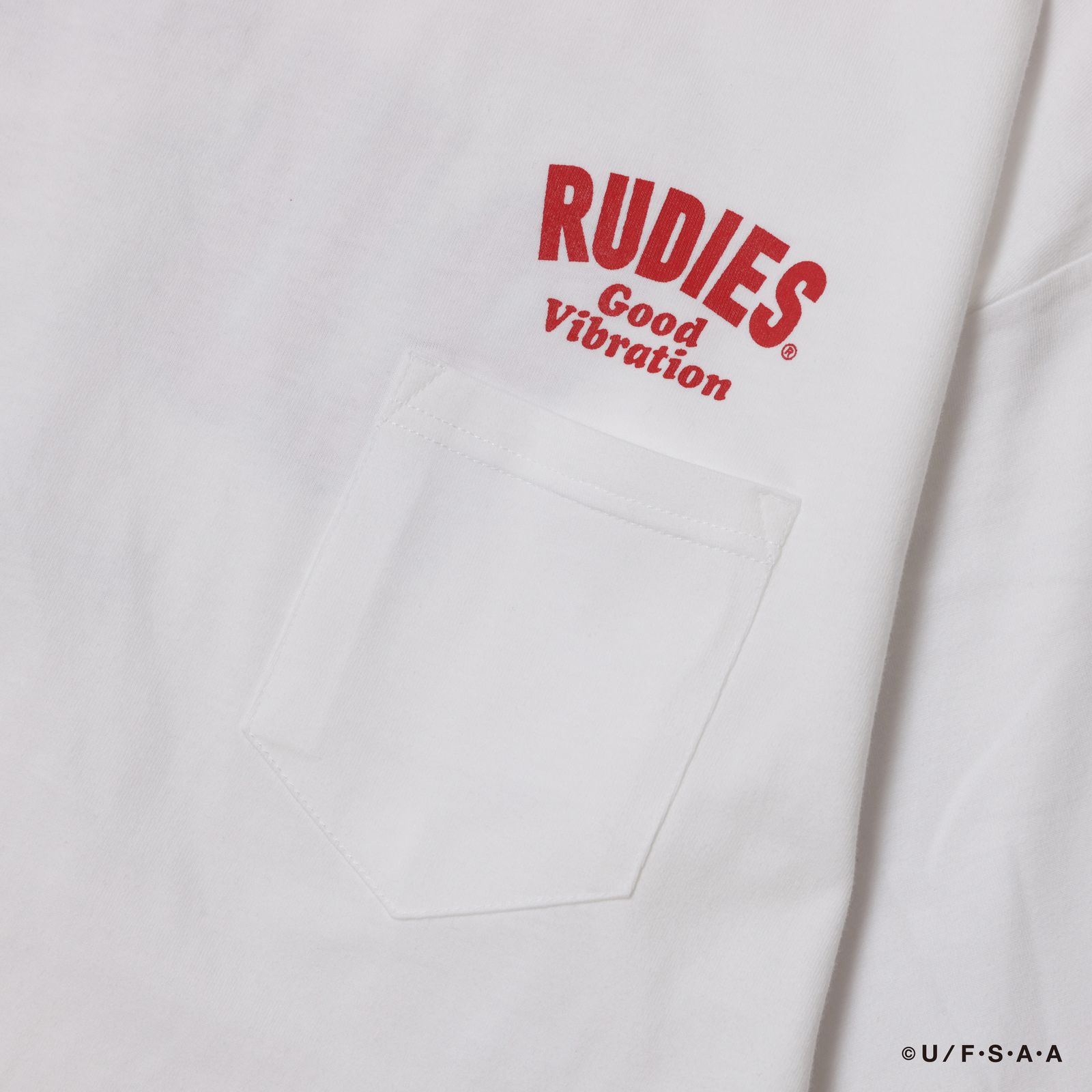 RUDIE'SxCRAYON SHINCHAN MOSH BIGSILHOUETTE PKTTEE
