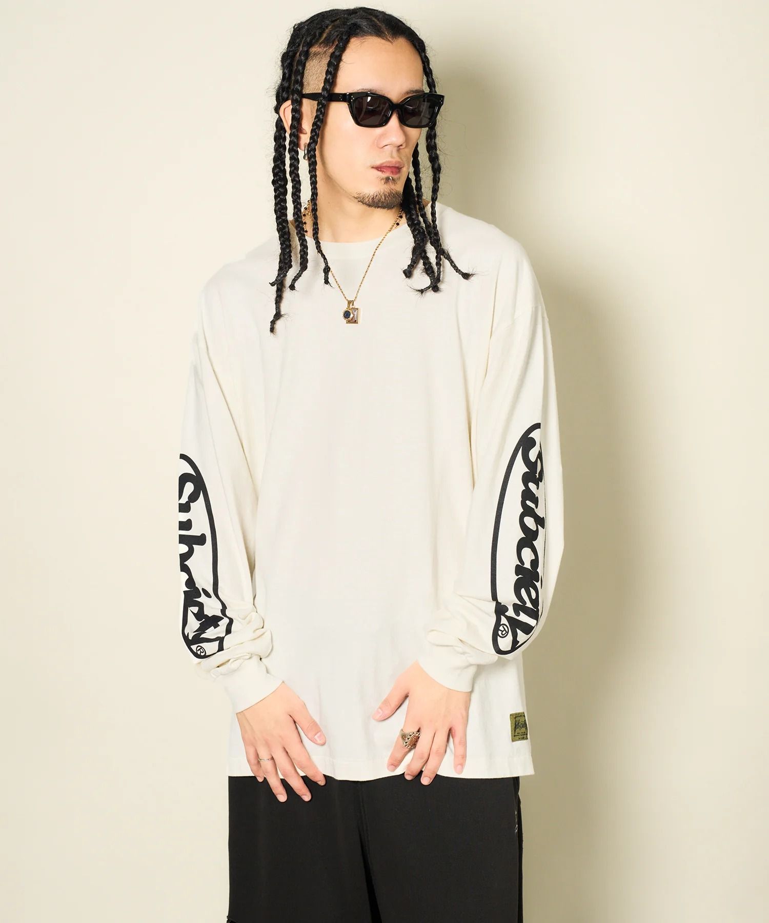 Fade wash L/S tee