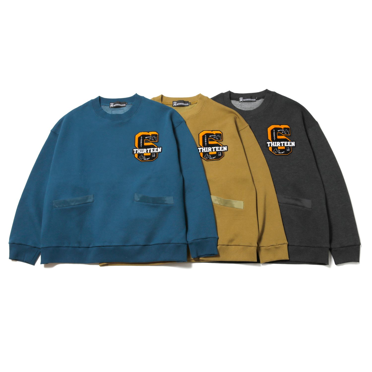 COLLAGE WIDE-SWEAT