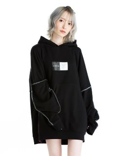 Drop Shoulder Light Hoodie