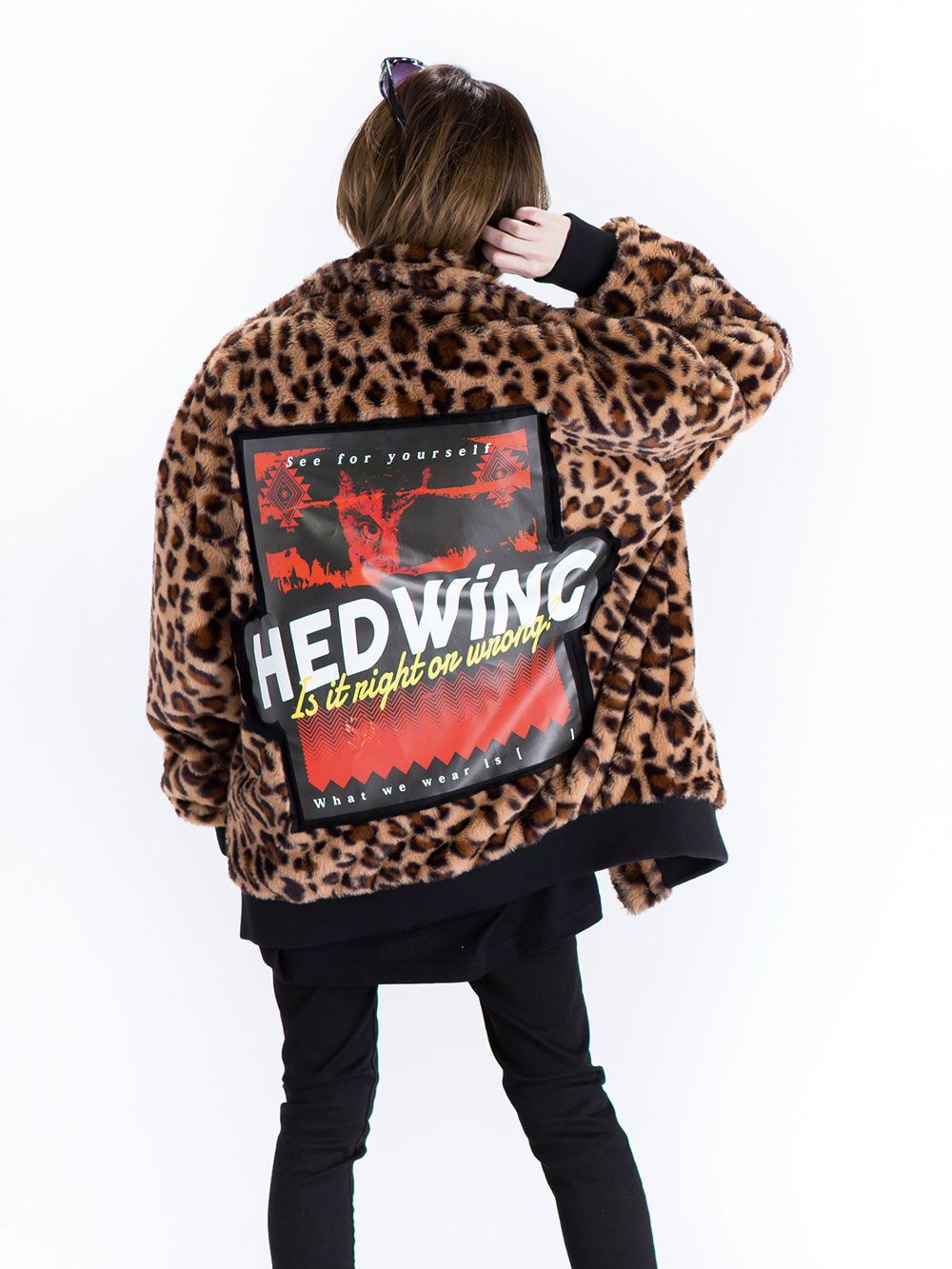 R.A.M Leopard Fur Jacket