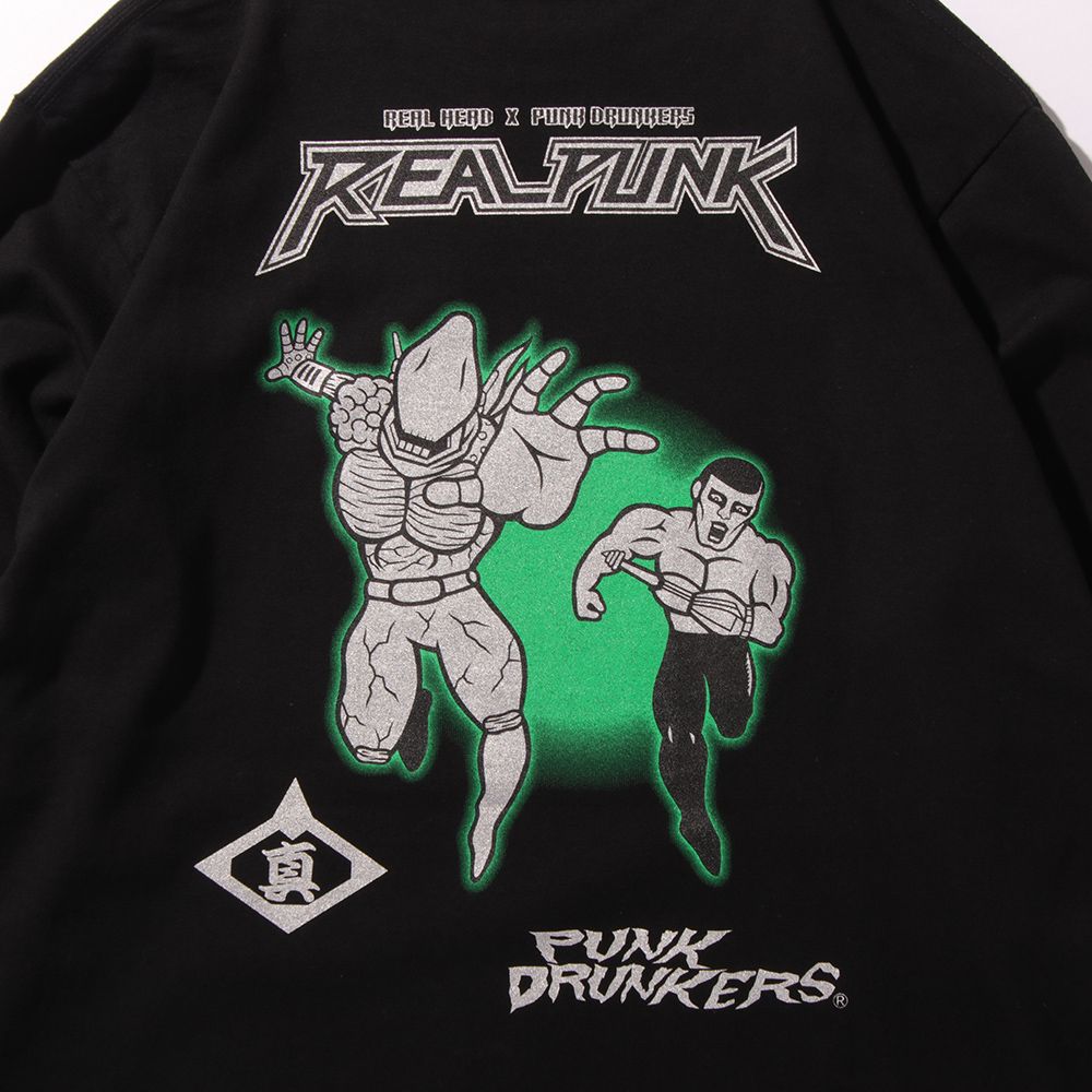 PUNK DRUNKERS - ［PDSxREALHEAD］エイリマンとアイツロンTEE | DOLL