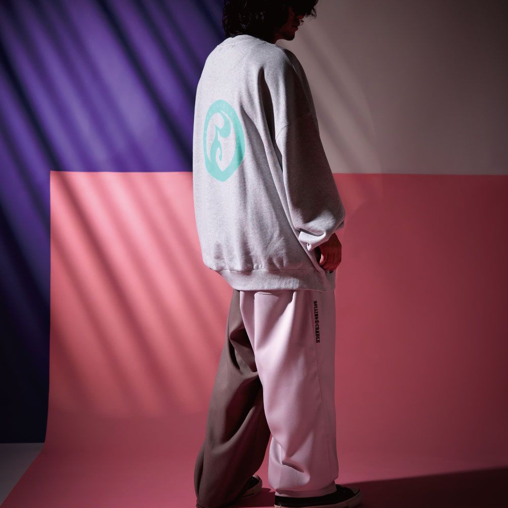2TONE TUCK PANTS