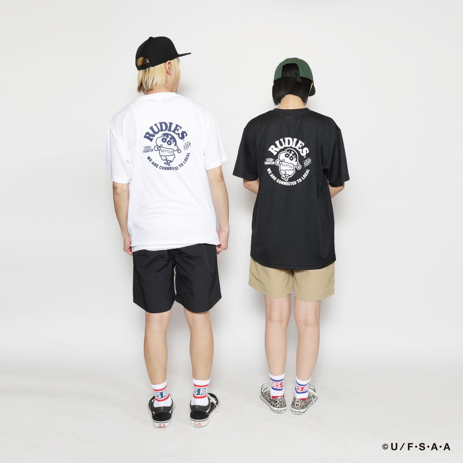 RUDIE'SxCRAYON SHINCHAN CIRCLEMOSH DRYTEE