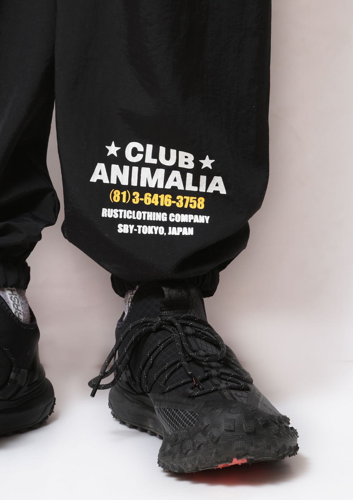 Easy Nylon Pants - CLUB ANIMALIA  -