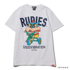 RUDIE'SxCRAYON SHINCHAN TRICYCLE TEE