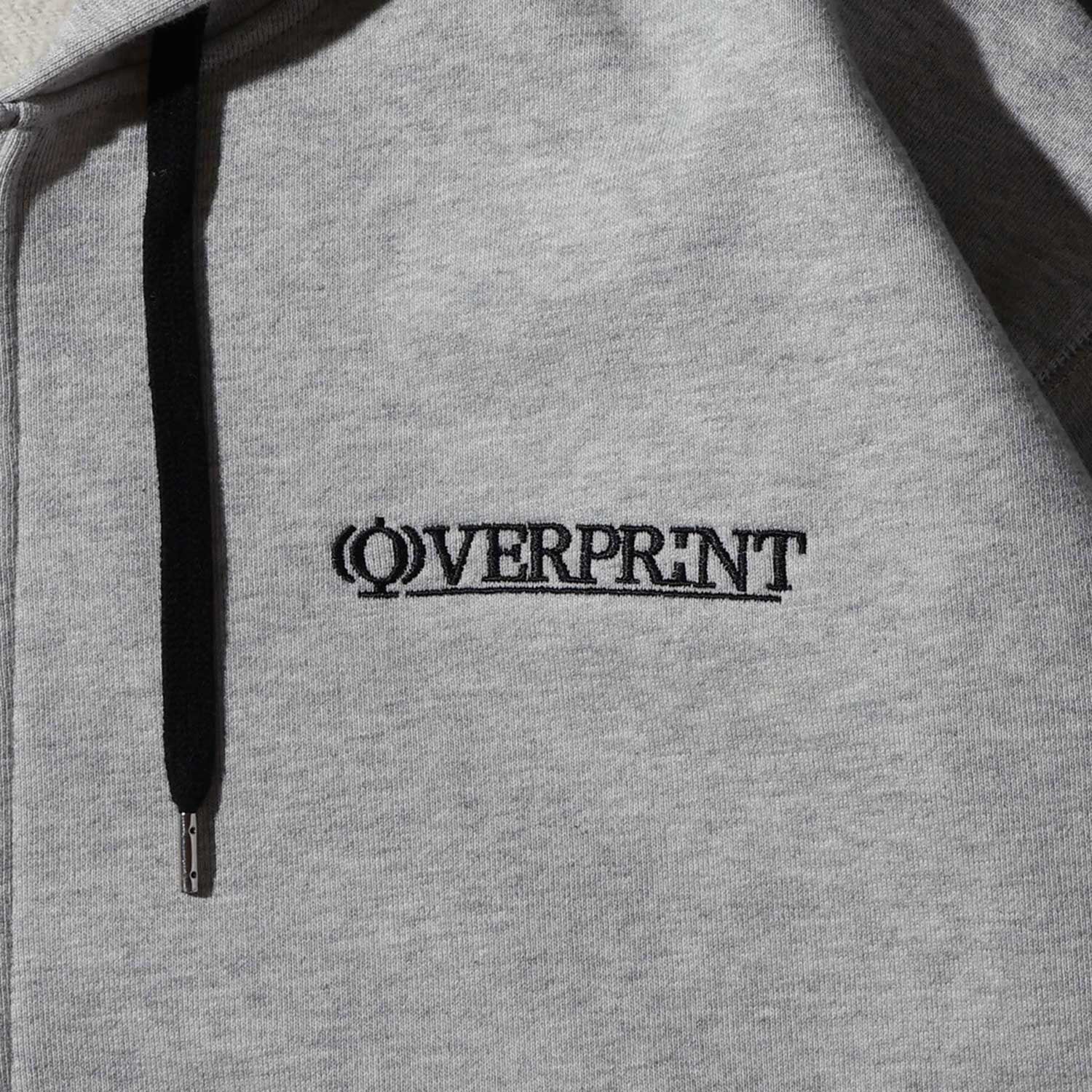 OVERPRINT Zip Hoodie