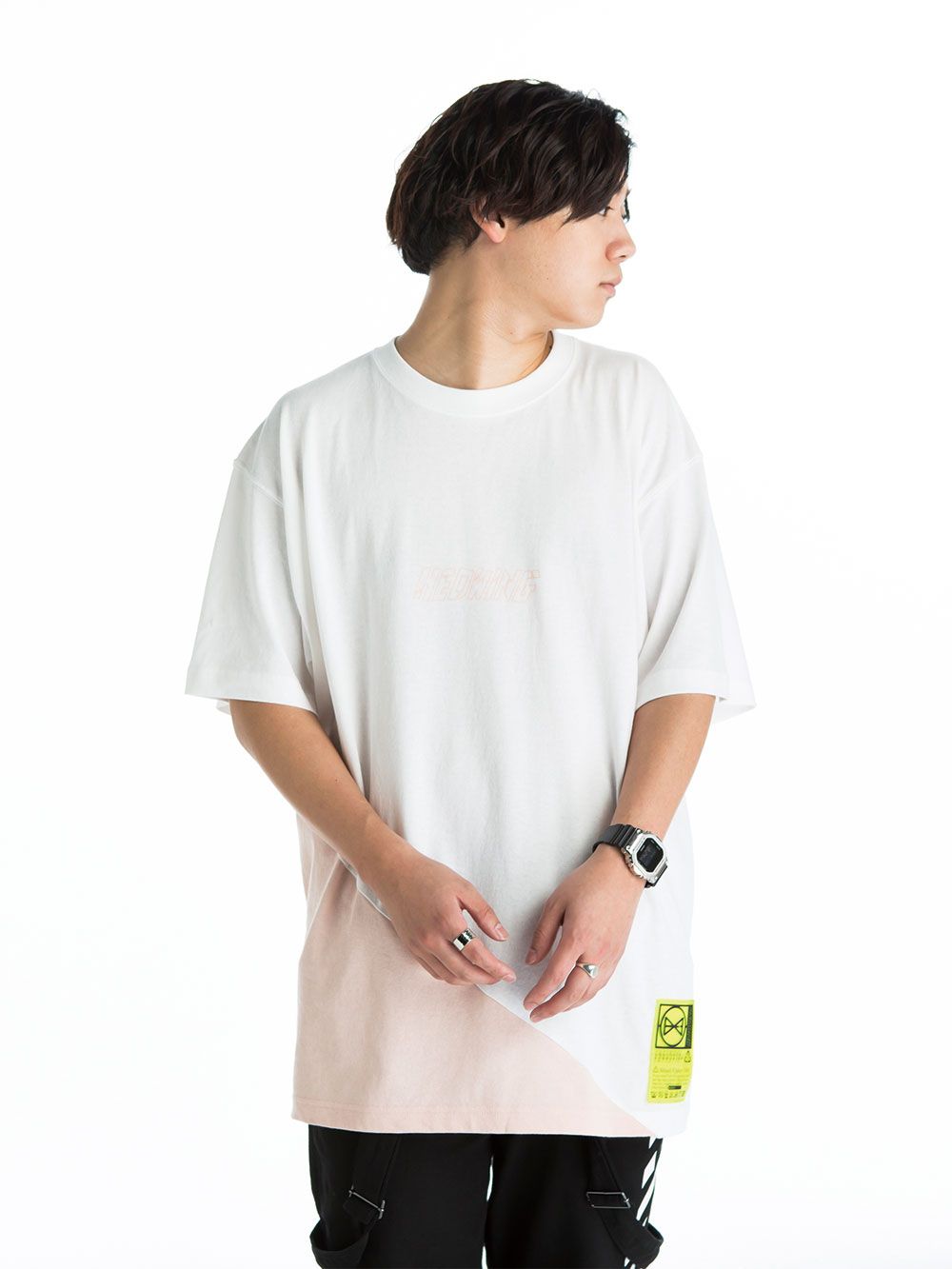 Crosscut “KINGYO” Bigshilhouette T-shirt