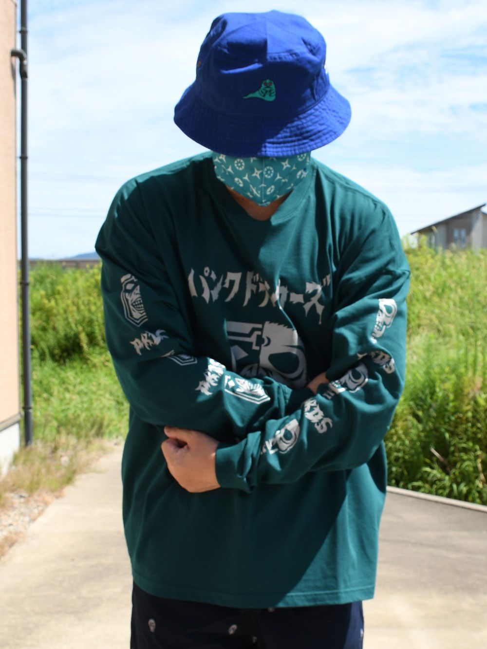 驚愕髑髏BIGロンTEE