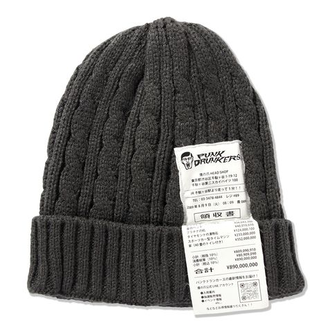 レシートニットCAP
