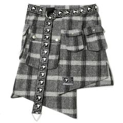 HARRIET -6pockets Wrap Skirt-