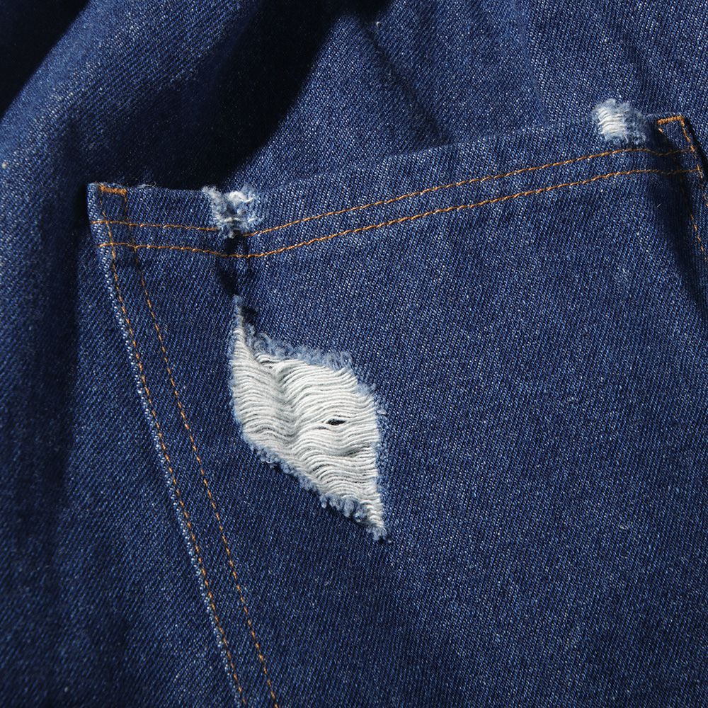 わざとダメージデニムパンツ