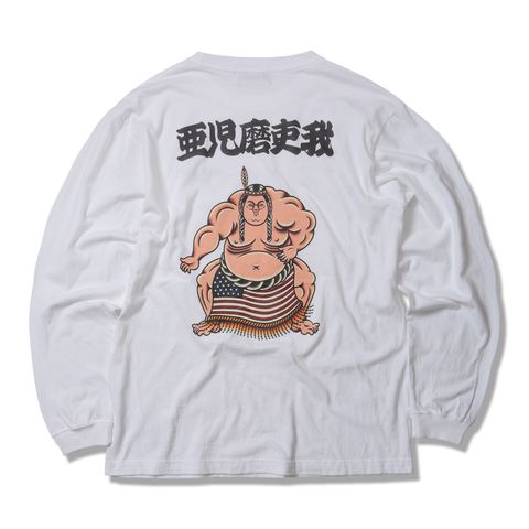 L/S TEE - SUMO WRESTLER