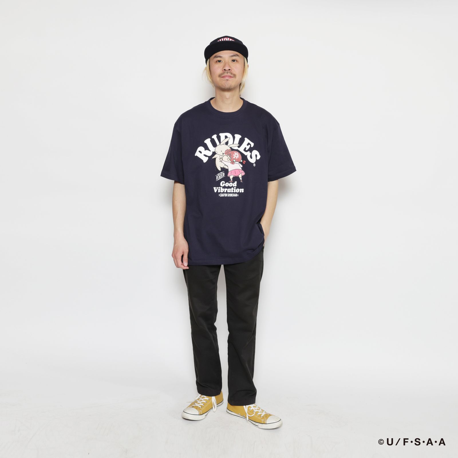 RUDIE'SxCRAYON SHINCHAN NENECHAN TEE