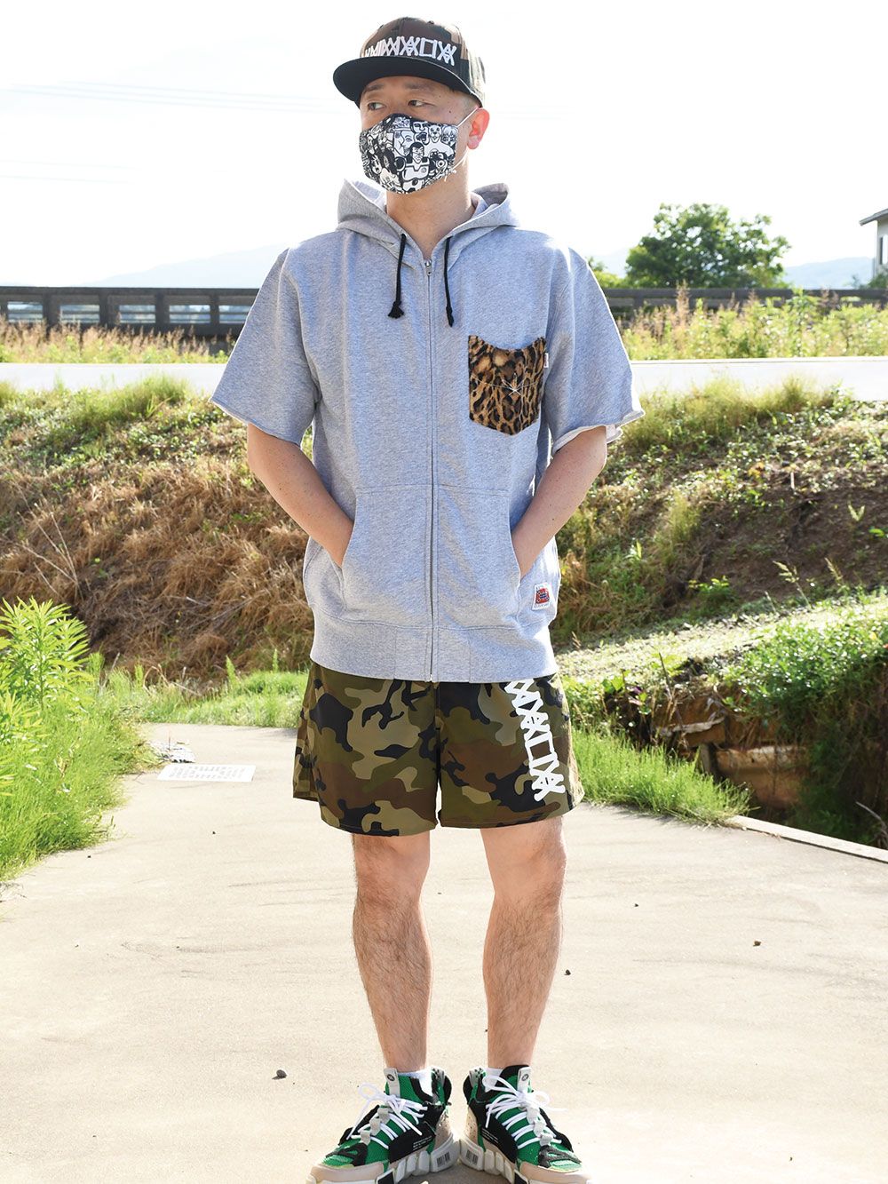 S/S ZIP-UP HOODIE
