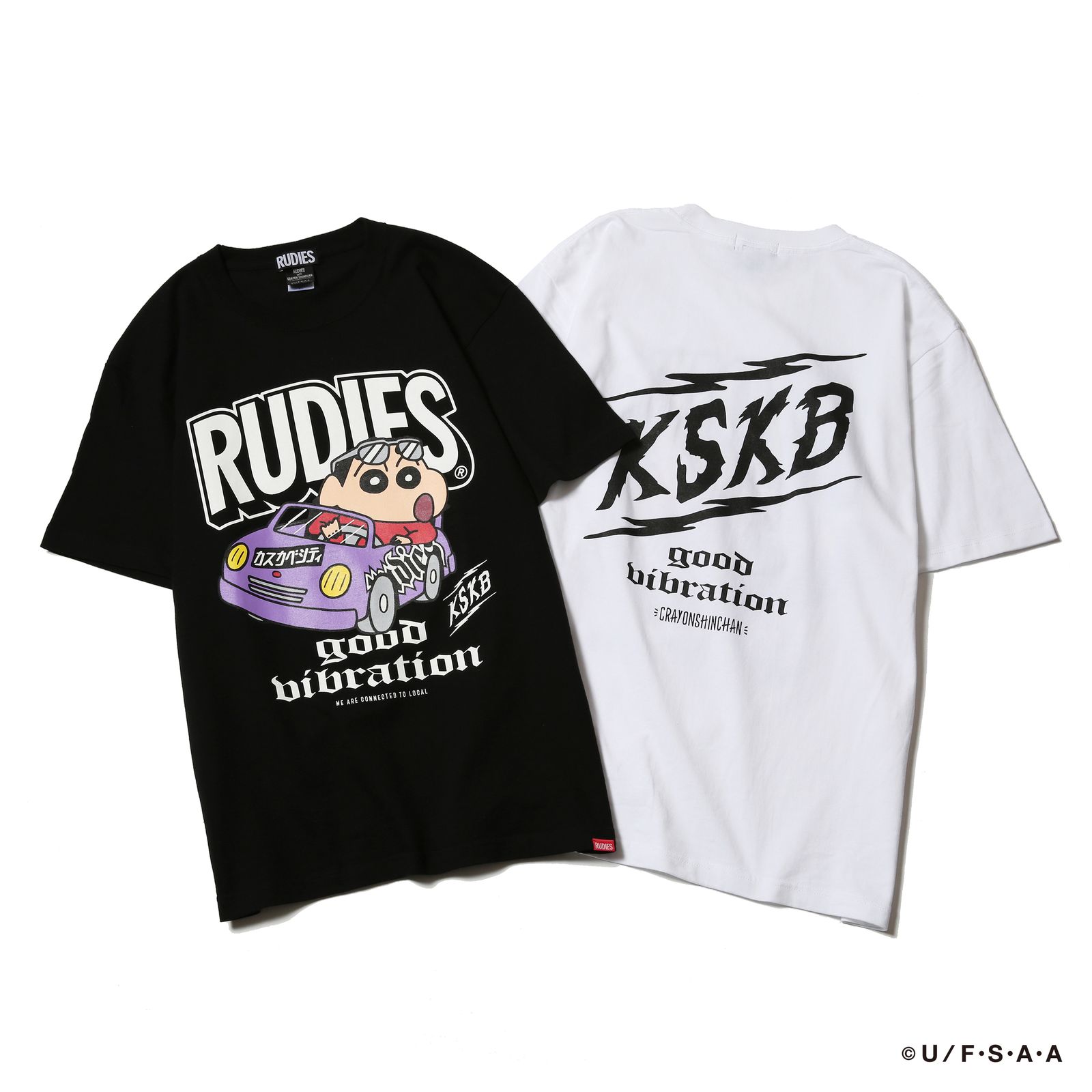 RUDIE'SxCRAYON SHINCHAN LOCAL DRIVE TEE