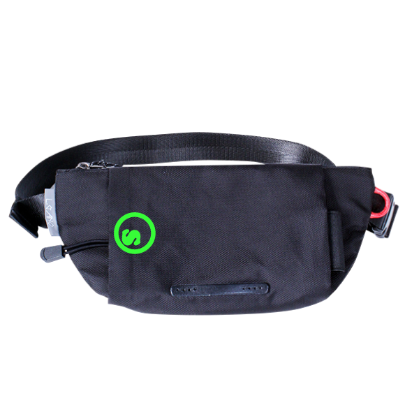 sd blk back shoulder bag