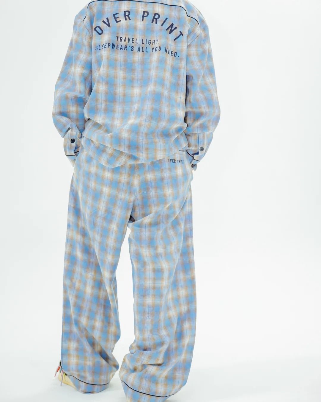 LOUNGE CHECK-PANTS