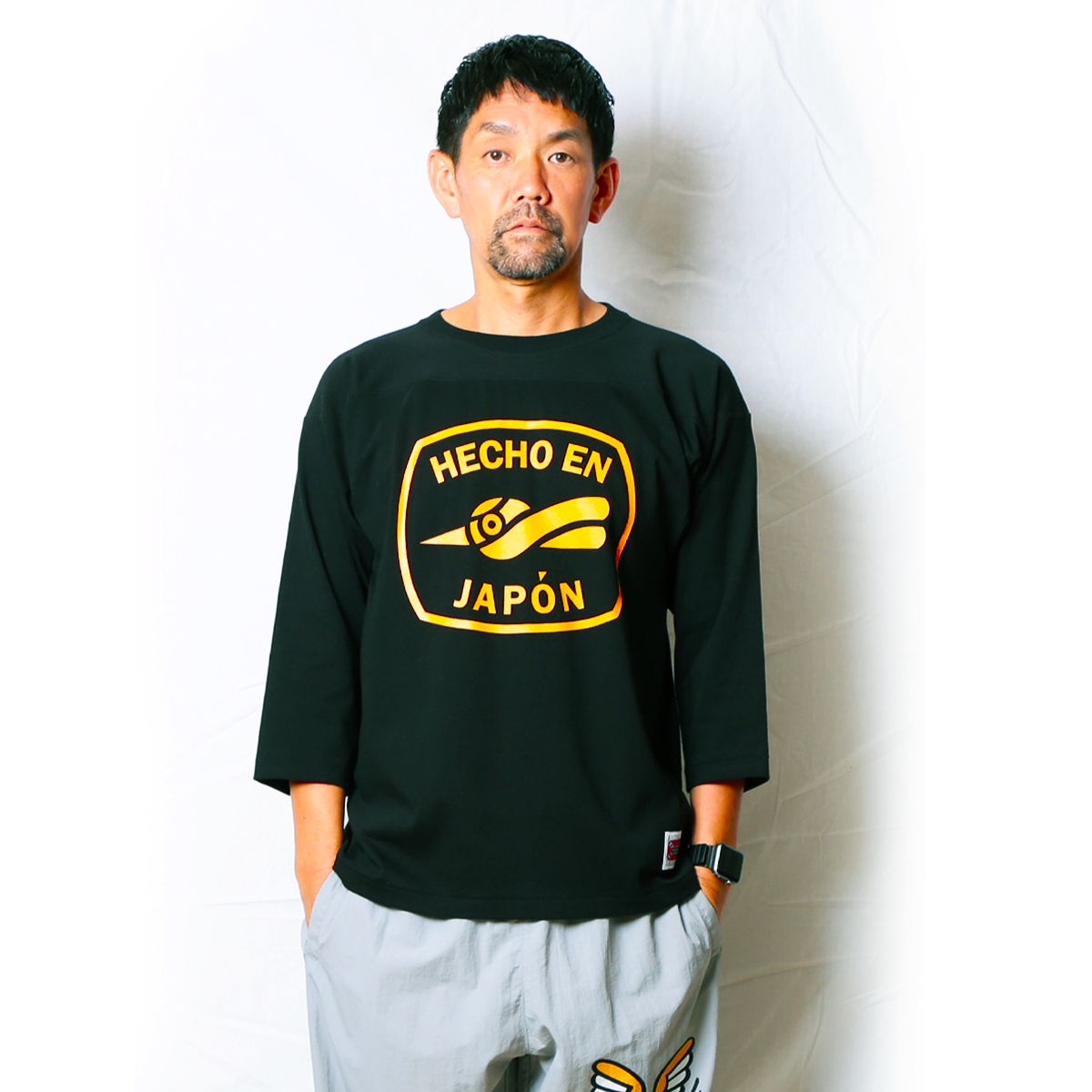 3/4 Sleeve Tee -HECHO EN JAPÓN