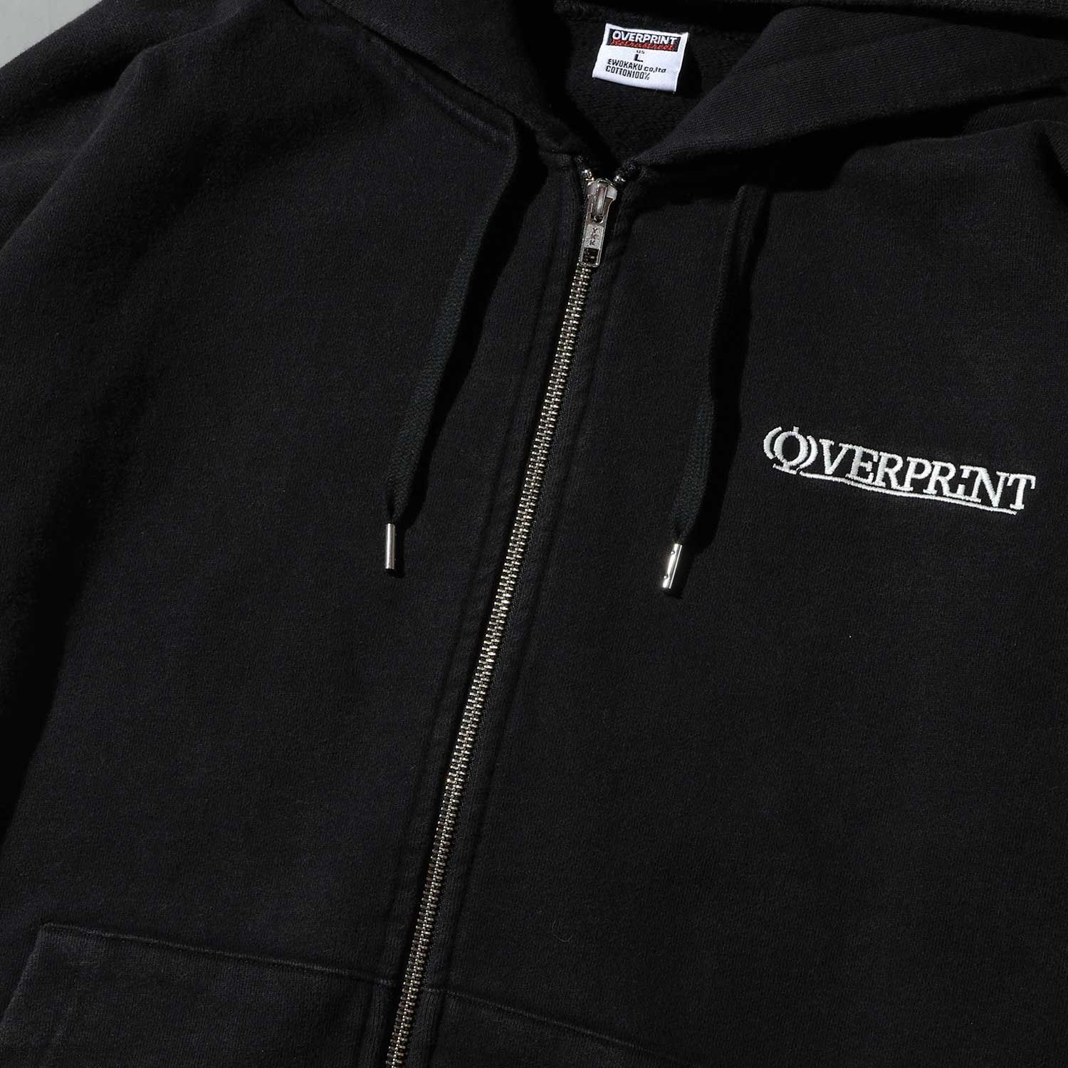 OVERPRINT Zip Hoodie
