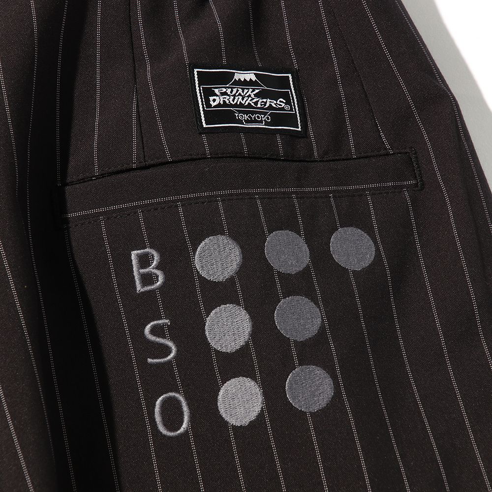 ストライプSLAXパンツ