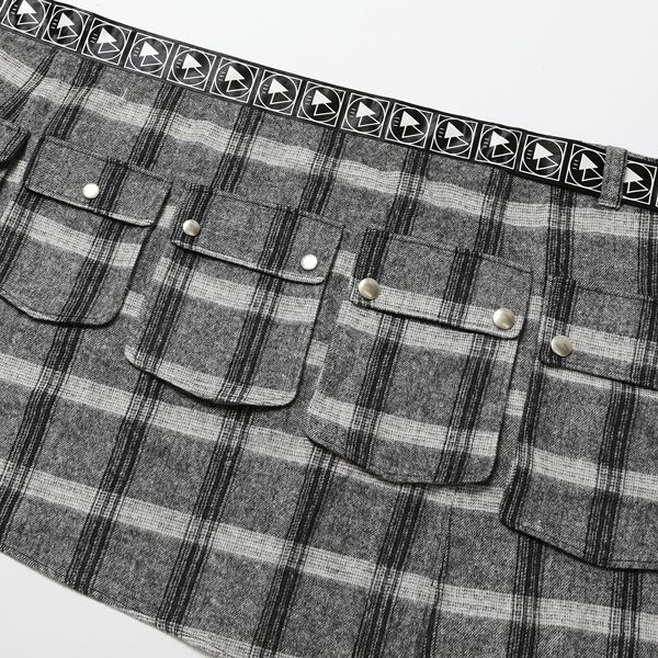 HARRIET -6pockets Wrap Skirt-